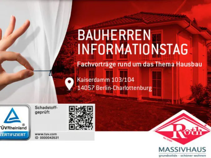 Bild: Roth-Massivhaus heißt Interessierte willkommen