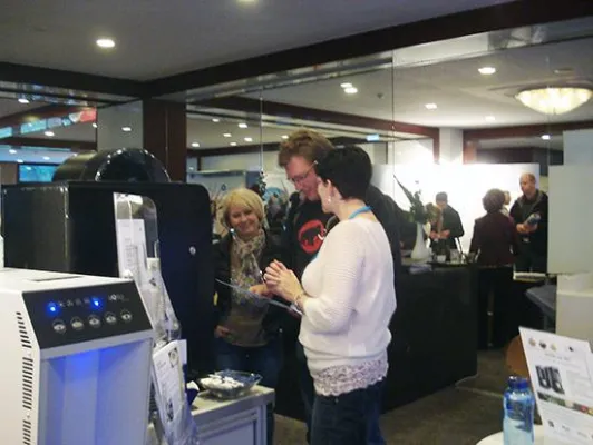 aQto Trinkwasserspender sprudelten auf der practica 2014 Bild: aQto Trinkwasserspender sprudelten auf der practica 2014