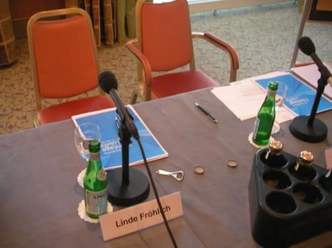 Pressekonferenz 24. April 2008