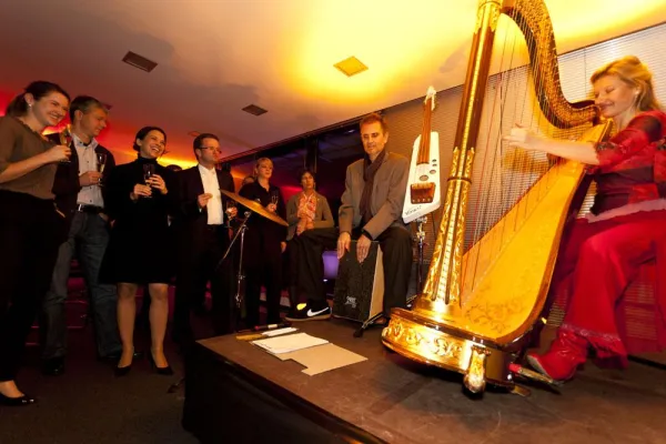 Harfe meets Jazz bei KZA Bild: Harfe meets Jazz bei KZA