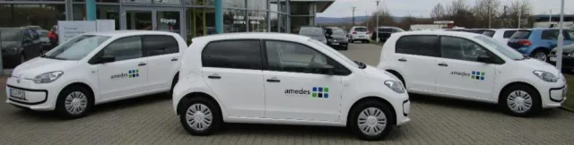Bild: Auf dem Weg zur Grünen Flotte – amedes investiert in besonders umweltfreundliche Fahrzeuggeneration