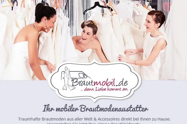 Bild: Brautmobil.de präsentiert internationale Brautmode in den eigenen vier Wänden