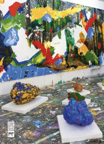 Bild: Augmented Nature: Herbert Brandls Meisterschüler Levente Szücs bei den Galerientagen Graz