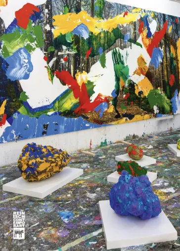 Bild: Augmented Nature: Herbert Brandls Meisterschüler Levente Szücs bei den Galerientagen Graz