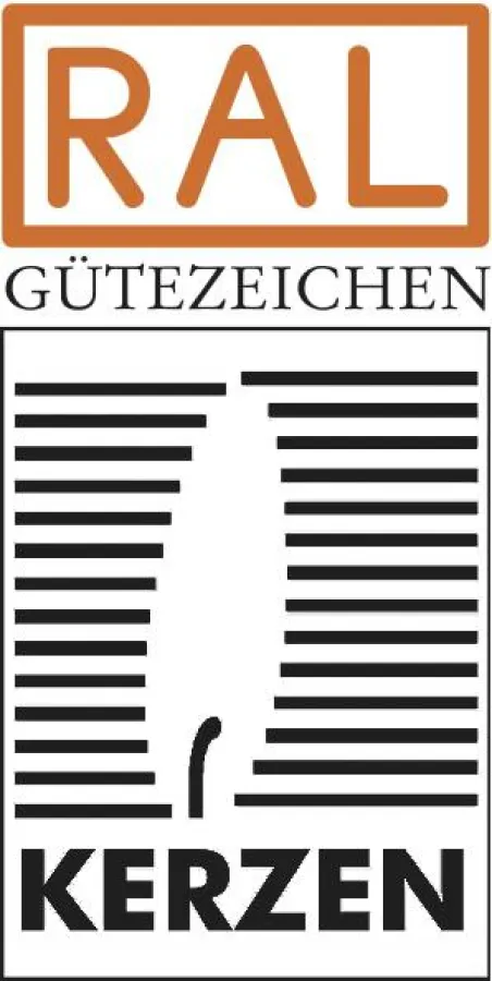 RAL Gütezeichen Kerzen. Bildnachweis: RAL