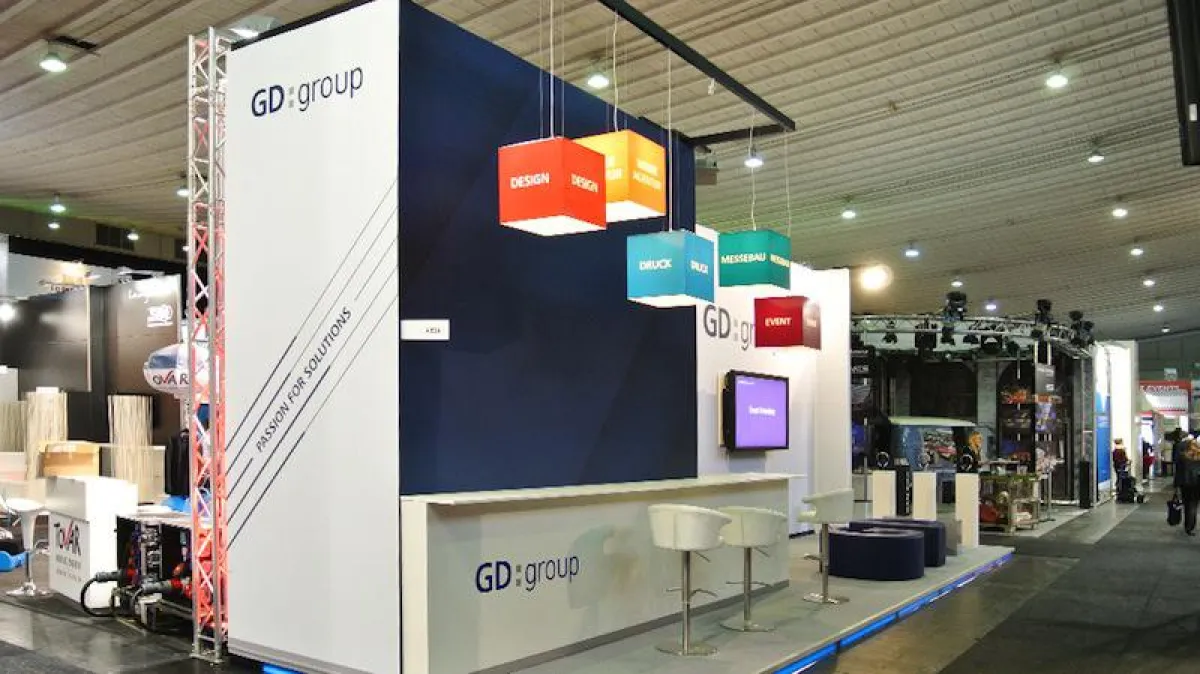 Messeauftritt der GD:group auf der Best of Events.