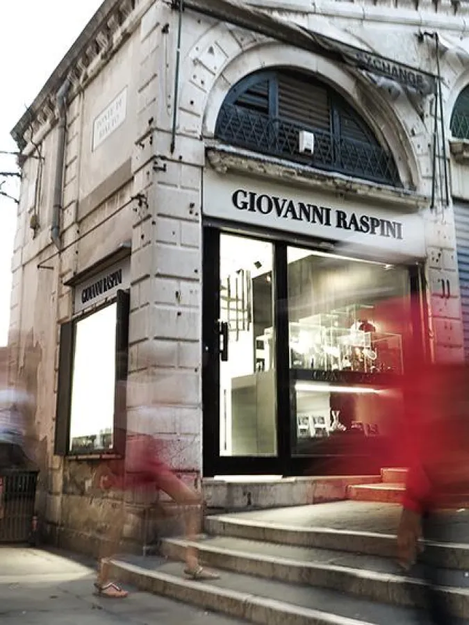 Giovanni Raspini Flagshipstore in Venedig