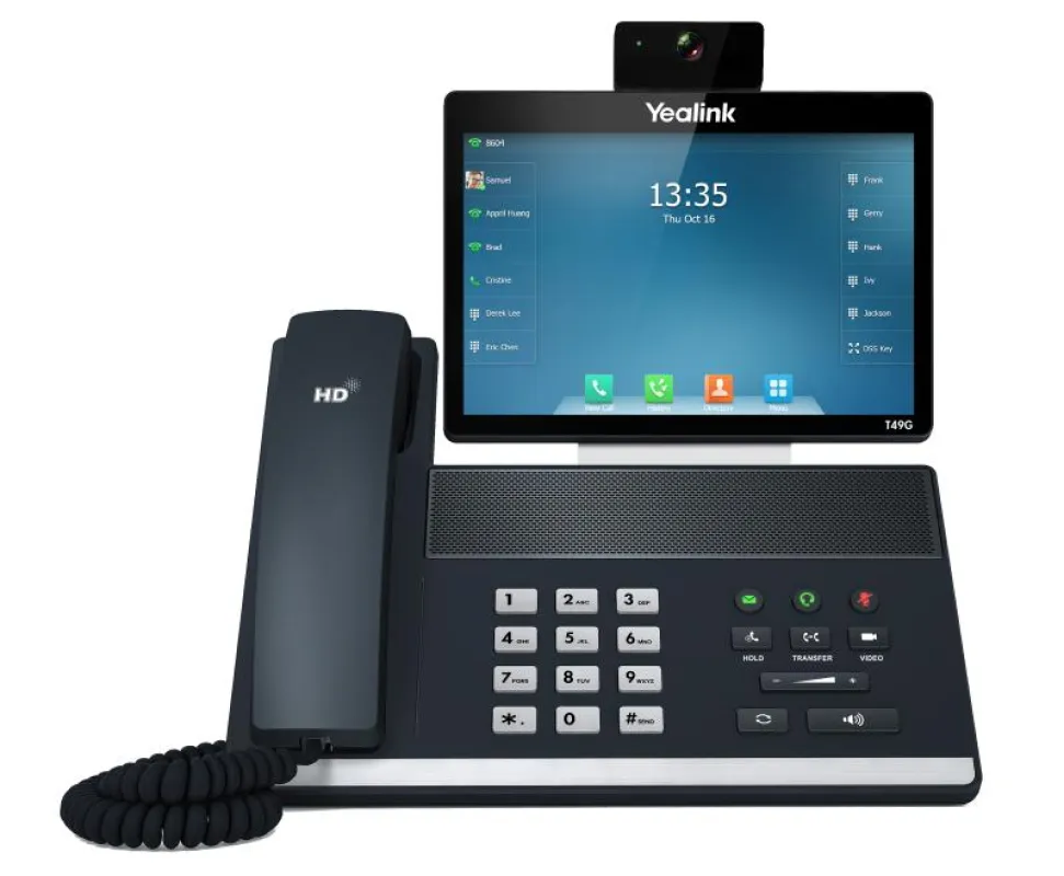 Modernste Funktionen und branchenführende Video- und Tonqualität: das SIP VP-T49 von Yealink