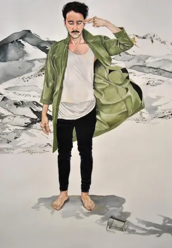 Vernissage der Ausstellung "Wilde Erzählungen" in der Galerie 100 Kubik Bild: Vernissage der Ausstellung "Wilde Erzählungen" in der Galerie 100 Kubik