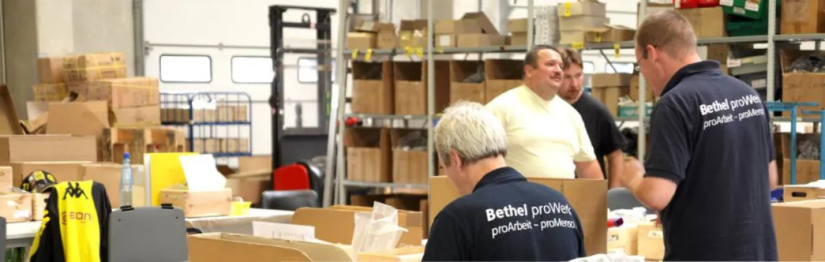 LOEWE Logistics beschäftigt insgesamt 14 proWerk-Mitarbeiter.