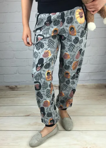 Bild: Einfach überall Affen… Coole und lässige Hose – made in Nürnberg