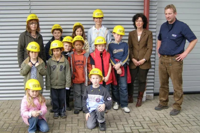 Bild: Beverunger OGS-Kinder entdecken die Arbeitswelt
