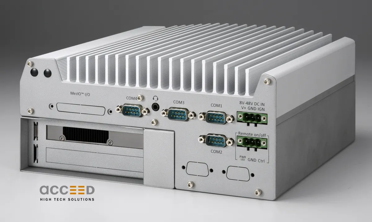 Ein robuster Inferenz-Controller für KI-Aufgaben ist der Nuvo-9166GC von Acceed (© Acceed GmbH)