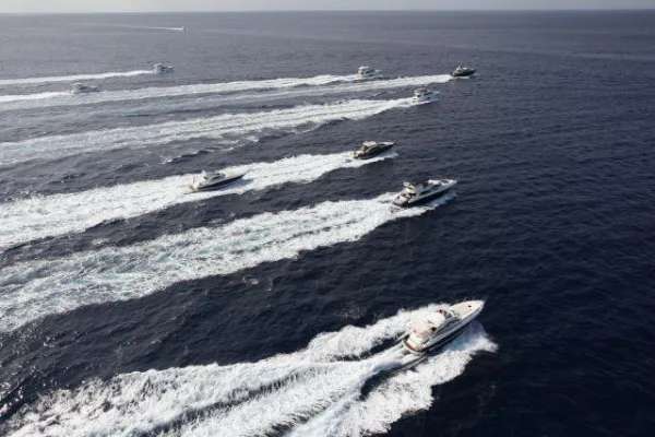 Bild: Sunseeker Mallorca - Die Sunseeker Summer Cruise 2012 nahm Kurs auf Formentera
