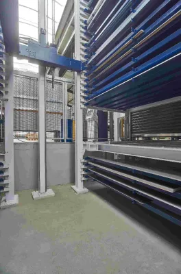 Bild: Höhengewinn durch Grube - STOPA setzt Turmlager tiefer