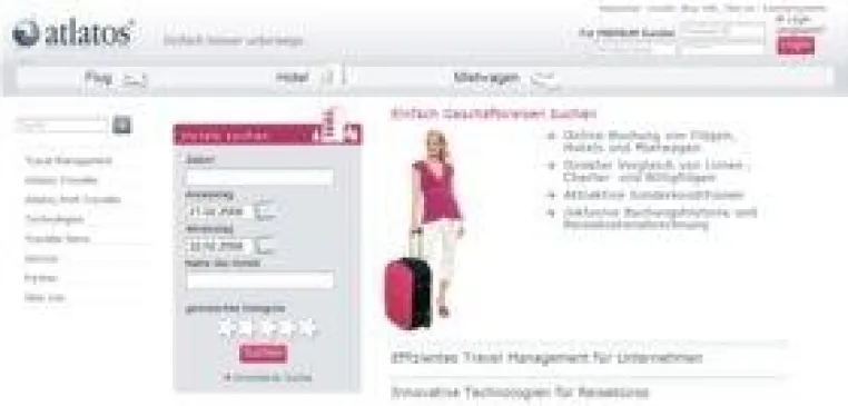 Bild: Reisebüros bieten komfortables Travel Management System über Atlatos