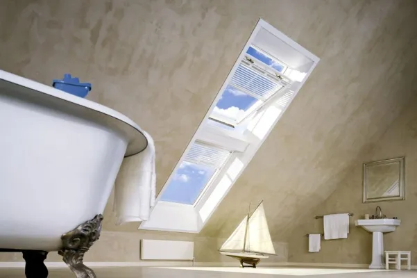 Bild: Das Bad unterm Dach
