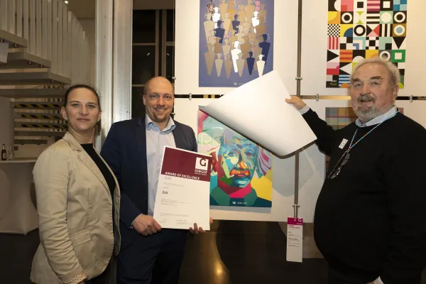 Bild: ZEIT für Auszeichnungen: Award of Excellence für die „Beste Produktion“