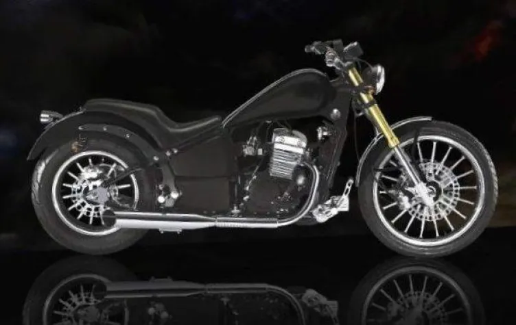 Bild: Regal-Raptor mit „Low Budget Costum Bikes“ an der Swiss-Moto 09