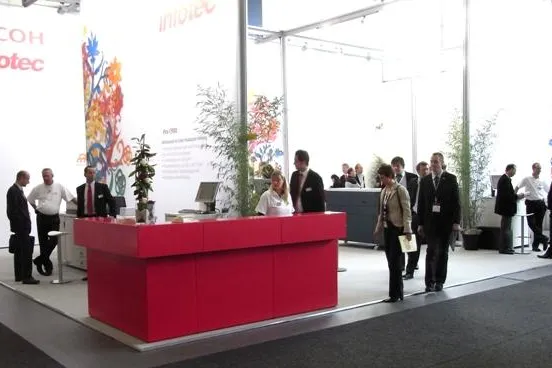 Ricoh und Infotec auf der PostPrint in Berlin (6. bis 8. Mai 2009) Bild: Ricoh und Infotec auf der PostPrint in Berlin (6. bis 8. Mai 2009)