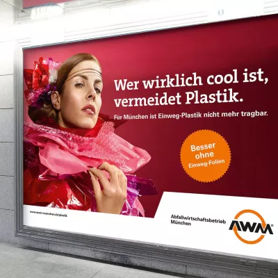 AWM beauftragt Werbeagentur RED mit neuer Abfall-Kampagne Bild: AWM beauftragt Werbeagentur RED mit neuer Abfall-Kampagne