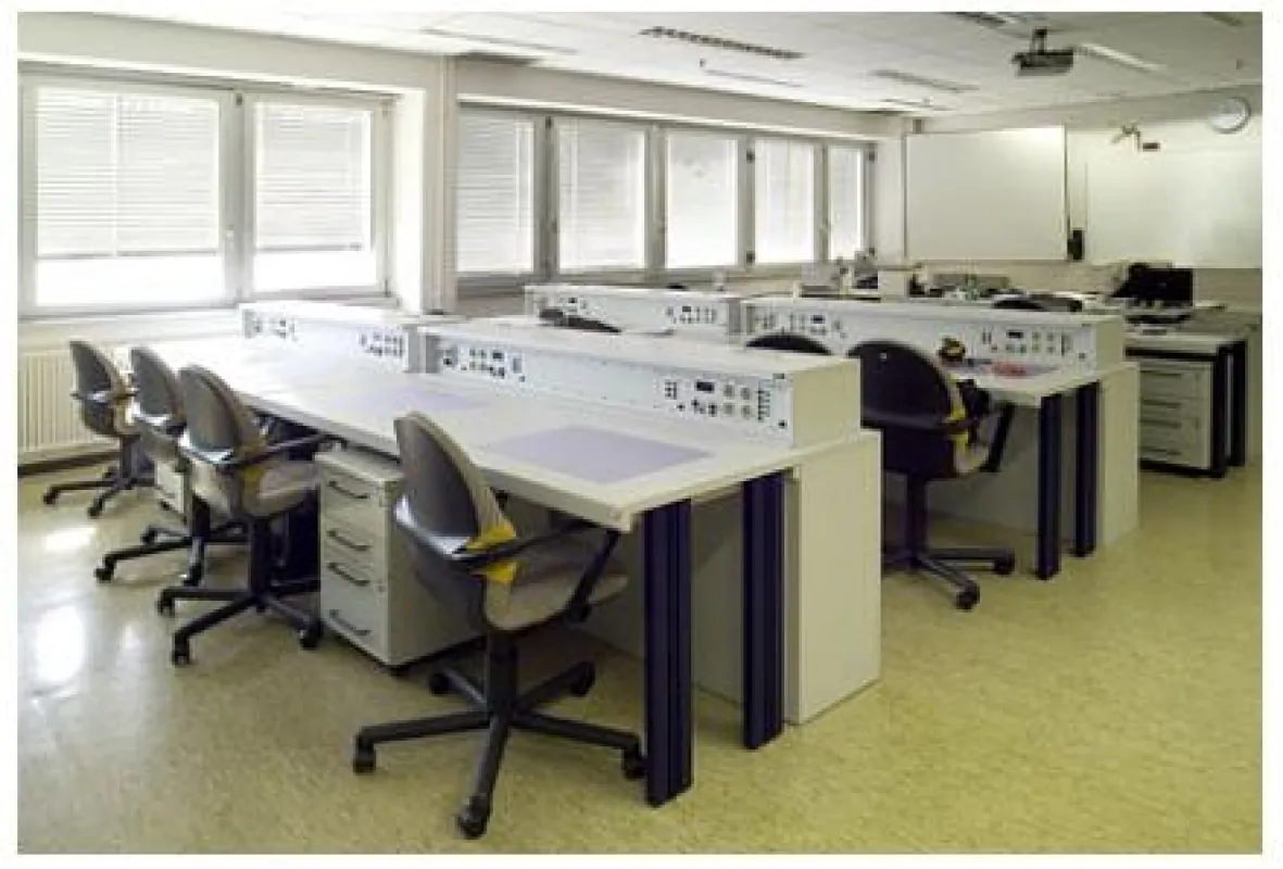 Schulungsraum der Lufthansa Technical Training