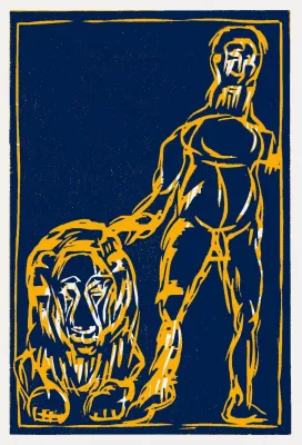 Bild: Markus Lüpertz entwirft Charity-Kunstwerk für Lions Clubs