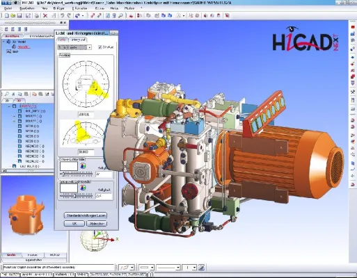 Bild: Hannover Messe 2008 - ISD präsentiert HiCAD next 2008, HELiOS next 2008 und HELiCON