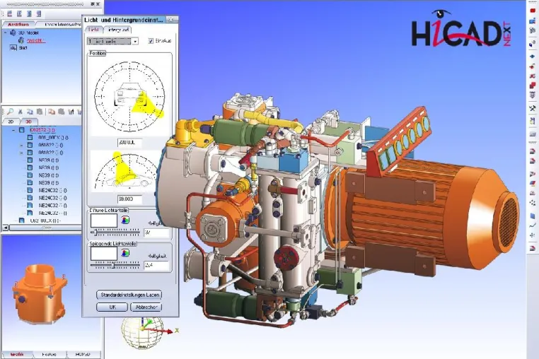 Bild: Hannover Messe 2008 - ISD präsentiert HiCAD next 2008, HELiOS next 2008 und HELiCON