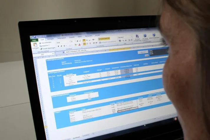 Bild: ausschreiben24.com macht Einkauf mit Excel-Tabellen einfach