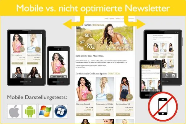 Bild: Mit Inxmail Professional standardmäßig mobil optimiert