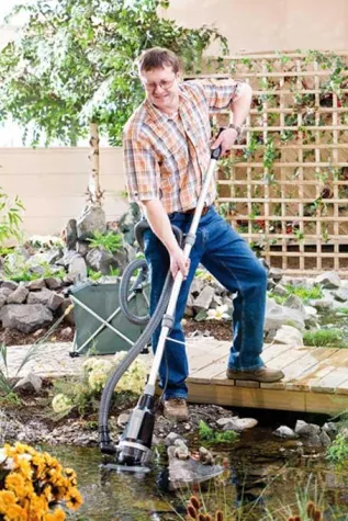 Der HEISSNER-Profi-Teichschlammsauger F1 Bild: Der HEISSNER-Profi-Teichschlammsauger F1