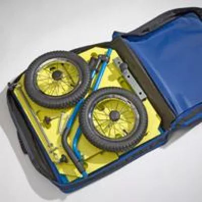 Bild: Mikromobil aus der Tasche – Faltbarer Wagen schließt Transportlücken