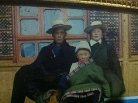 Bild: Älterer tibetischer Nomade verbrannte sich amm 22. Oktober aus Protest bei lebendigem Leibe