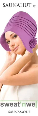 Bild: Cooler Kopf in der Sauna