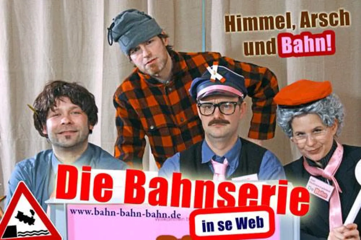 Schulle, Olli Neumann, Finn Gauger und Katja Keßler sind Deutschlands erste Bahnserie