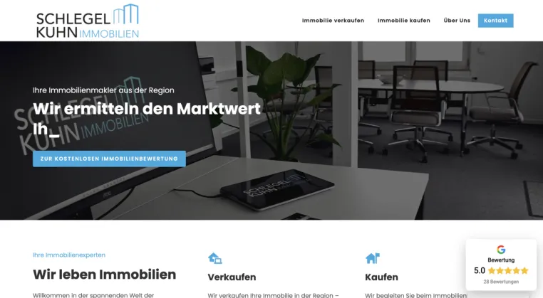 Schlegel & Kuhn Immobilien GmbH - Ihr erfahrener Immobilienmakler in Mössingen Bild: Schlegel & Kuhn Immobilien GmbH - Ihr erfahrener Immobilienmakler in Mössingen