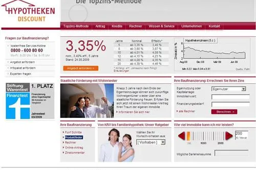 Bild: Per Mausklick zum individuellen Kredit - Produktfinder erleichtert Suche nach Immobilienhypothek