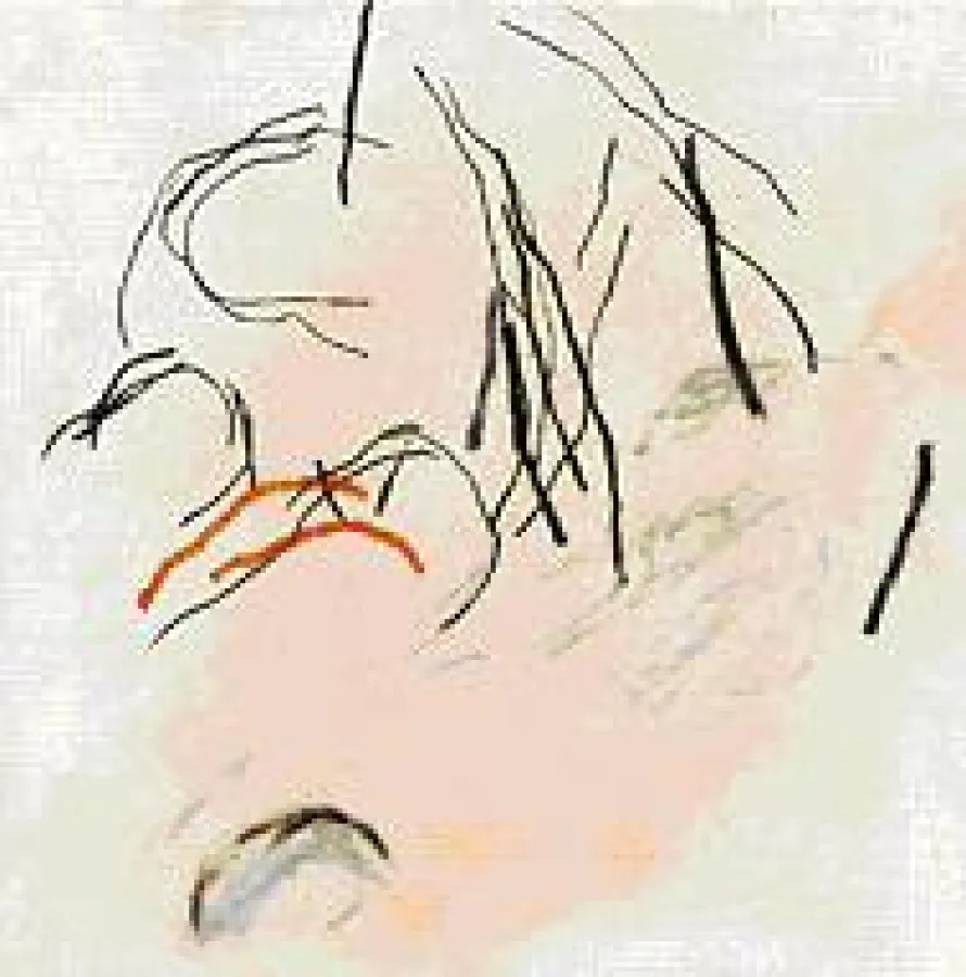 15.4.2006, Mischtechnik auf Leinwand, Herta Müller