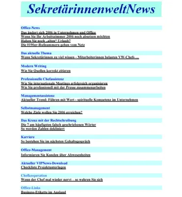 Bild: Neues Sekretärinnen-Portal macht fit fürs Office