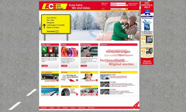 Bild: Interaktiv zum Erfolg: Neuer Webauftritt des ACE