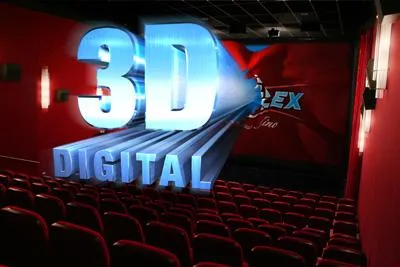 Digitale Kinowerbung in 3D Bild: Digitale Kinowerbung in 3D
