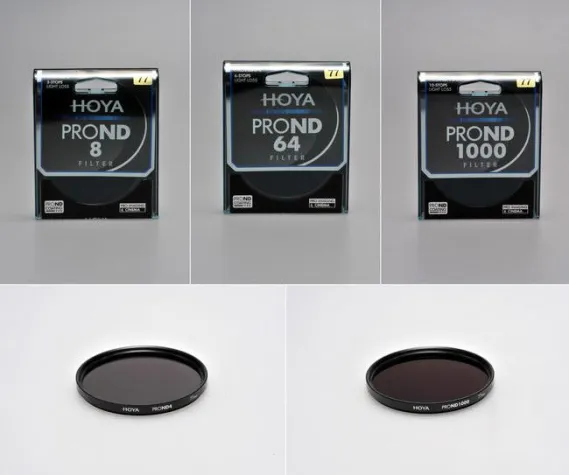Bild: Die neuen Hoya PRO ND Filter
