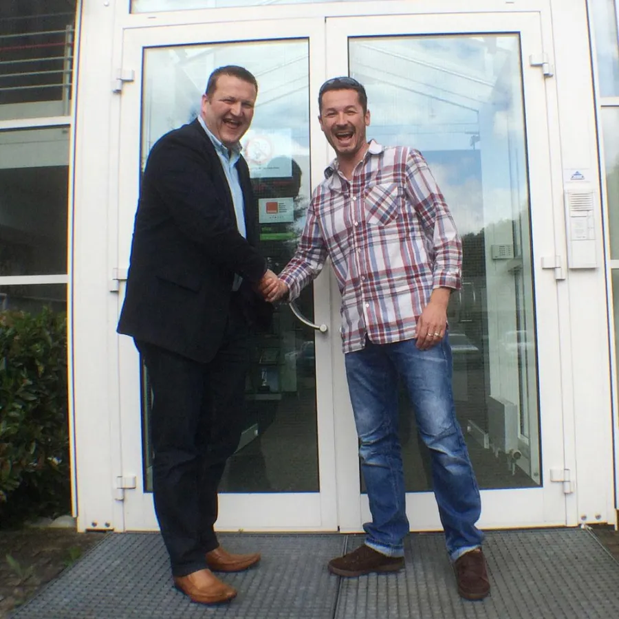 Adrian Ickeringill / WyreStorm (links) und Alex Tempel / VIVATEQ