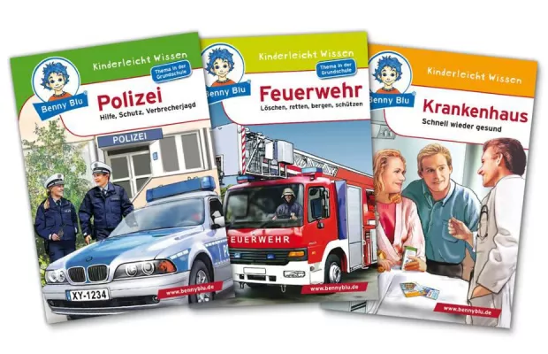 Bild: Mit Blaulicht im Einsatz: Benny Blu begleitet Notfallprofis bei der Arbeit