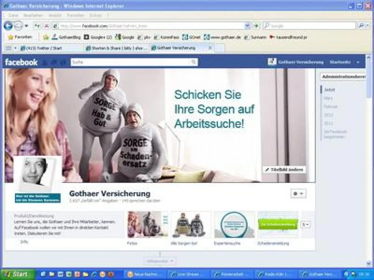 Schneller Service auf Facebook