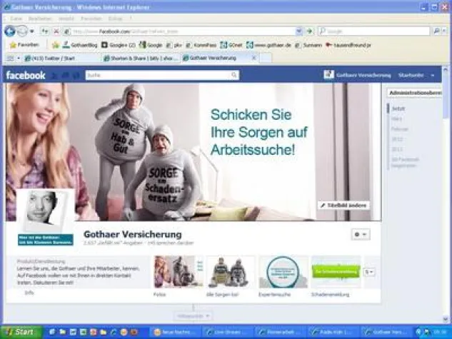Bild: Gothaer: Schadenmeldung jetzt online über Facebook