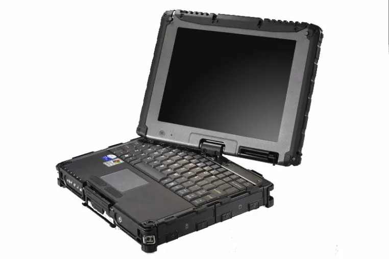 Full-ruggedized Convertible Notebook für Industrie und Militär mit Intel Core Duo Technologie Bild: Full-ruggedized Convertible Notebook für Industrie und Militär mit Intel Core Duo Technologie