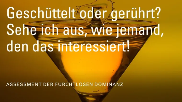 Die Lizenz zum Entscheiden Bild: Die Lizenz zum Entscheiden