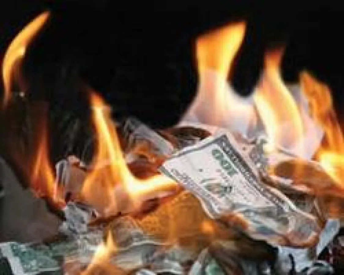 Ameriplan hat durch eine Vertragsklausel förmlich Geld verbrannt